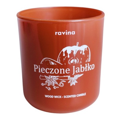 PIECZONE JABŁKO ŚWIECA ZAPACHOWA ŚWIECZKA ŚWIĄTECZNA ZAPACH ŚWIĄT PREZENT