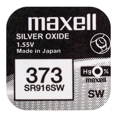 Maxell 373 / SR916SW / SR68