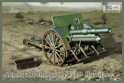 IBG 35025 1:35 Skoda 100 mm vz14/19 Howitzer