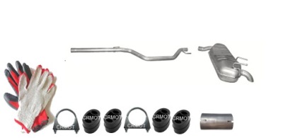 Opel signum 1.9 d 74-88-110kw труба середня гасник кінцевий фото №1