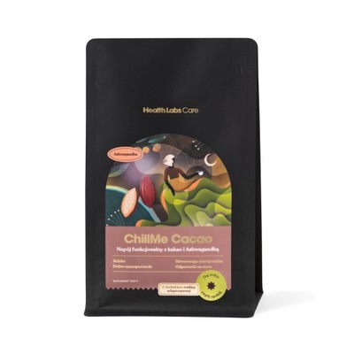 HealthLabs ChillMe Cacao napój funkcjonalny z kakao i ashwagandą suple P1