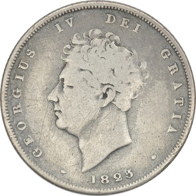 8.fu.WLK.BRYTANIA, JERZY IV, 1 SZYLING 1825
