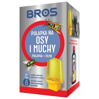 BROS Pułapka na osy i muchy z płynem