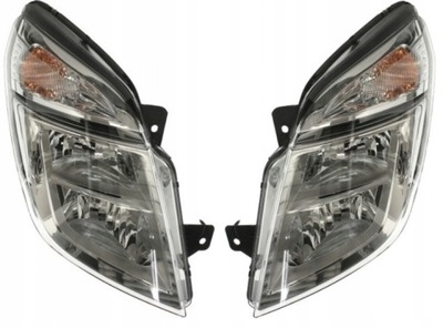 Nissan nv400 10- фара лампа передняя le + pr фото №1