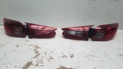 FARO PARTE TRASERA TAPA DE MALETERO ALA MAZDA 3 BM HB 13-16  