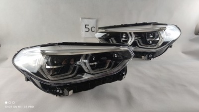 BMW X3 G01 X4 G02 COMPLETO DIODO LUMINOSO LED ADAPTIVE DERECHA IZQUIERDO COMPUESTO NUEVO !!!  