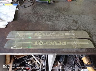 Peugeot 307 - накладка молдинг na порог фото №1