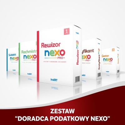 Zestaw Doradca podatkowy Nexo - Biuro Rachunkowe