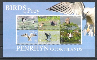 PENRHYN COOK ISLANDS 2018 MNH BIRDS OF PREY