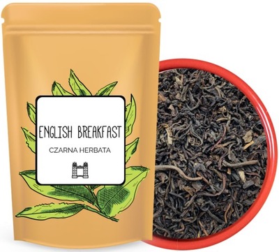 Herbata czarna liściasta English Breakfast markowa