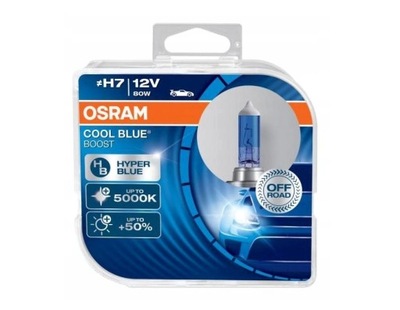 LAMPS OSRAM COOL BLUE BOOST H7 12V 80W 5000K DUO  