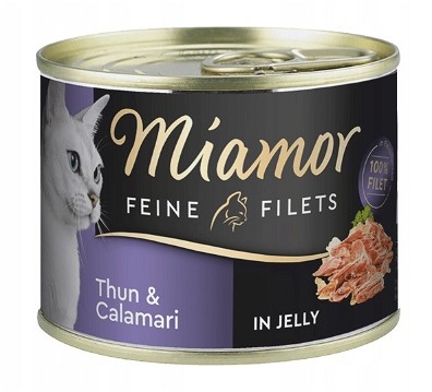 MIAMOR Feine Filets tuńczyk i kalmary KOT 185 g