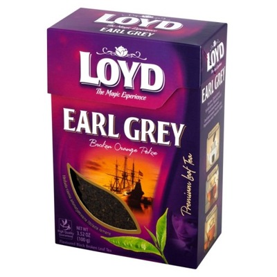 HERBATA LIŚCIASTA 100G EARL GREY LOYD TEA