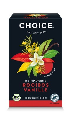 CHOICE Rooibos Wanilia 20 saszetek