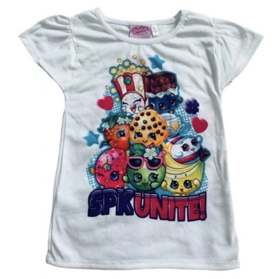 SHOPKINS t-shirt z owocami 122 cm (6-7 lat)