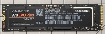 Dysk SSD Samsung 970 Evo Plus 500GB M.2 PCIe