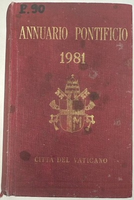 Annuario pontificio 1981