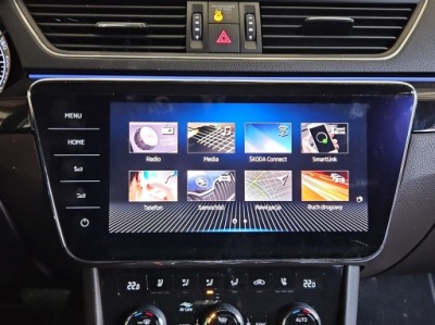 Дисплей skoda superb iii 3v0919606d монітор фото №1