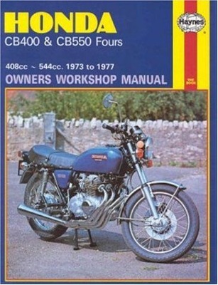 HONDA 400 AND 550 FOURS 408CC 544CC 1973 ONWARDS AL  