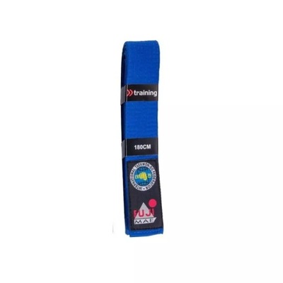 Niebieski pas taekwondo ITF FUJIMAE [Długość: 180]