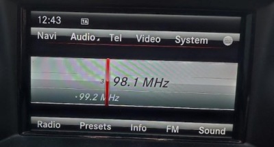 Дисплей екран радіо навігації mercedes ml w166 a1729008500 фото №1