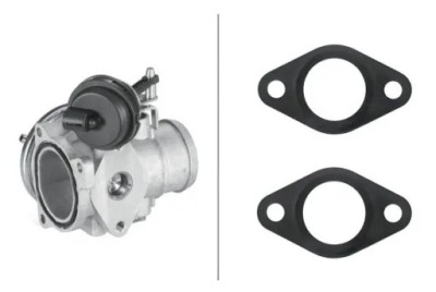 Клапан egr agr 6nu 010 171-311 hella audi seat фото №1