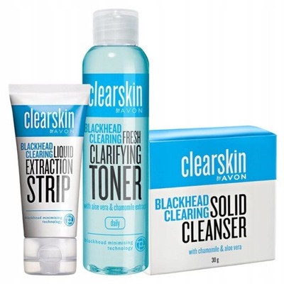 AVON Zestaw Kosmetyków Oczyszczających Clearskin