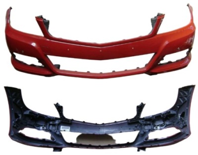 Бампер перед передний mercedes w204 рестайлинг  оригинал фото №1