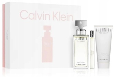 ZESTAW Calvin Klein Eternity edp 100/10ml + Mleczko 100ml