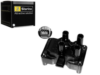 Катушка зажигания ford fiesta mondeo iii 1.8 2.0 16v 2000 - starline фото №1
