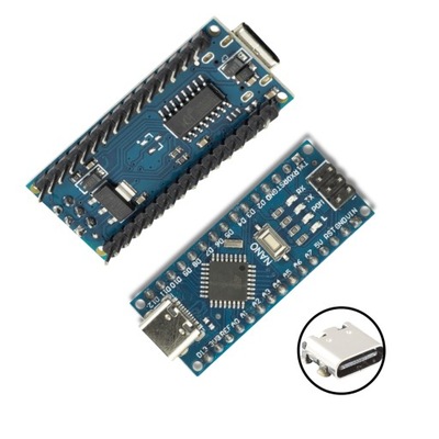 Moduł Nano V3.0 Z USB-C kompatybilny z Arduino - polutowany