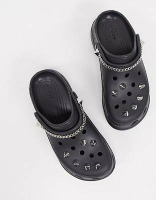 CROCS 206904 CZARNE KLAPKI MĘSKIE 46-47 1DFM