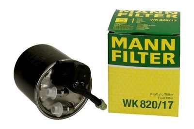 ФІЛЬТР ПАЛИВА MANN-FILTER WK 820/17