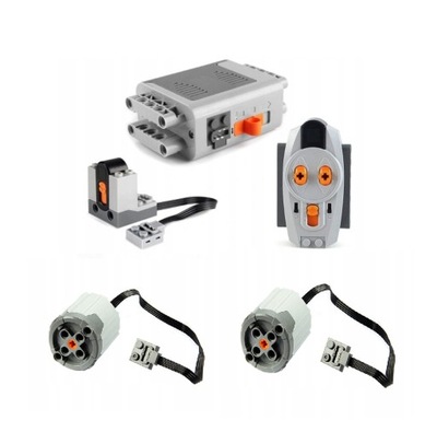 Power Functions Zestaw 5 element XL Pilot Odbiornik 8881 8883 8884 Function