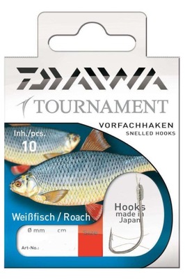 Przypony Daiwa TN Biała ryba 10-0.16mm 60cm
