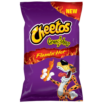 Chrupki Cheetos crunch flamin hot 80g