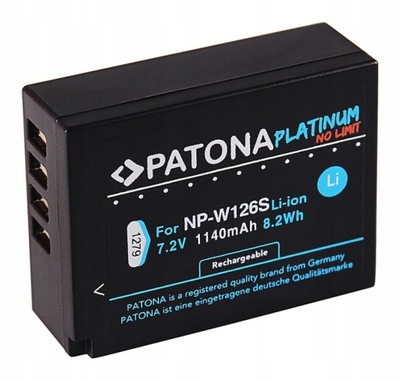 Akumulator Patona NP-W126S 1140 mAh Fujifilm