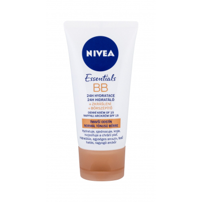 Nivea BB Cream 5in1 Beautifying Moisturizer 50 ml Krem BB Medium To Dark