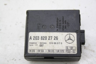 Модуль блок управления сигнализация mercedes w220 w203 a2038202726 фото №1