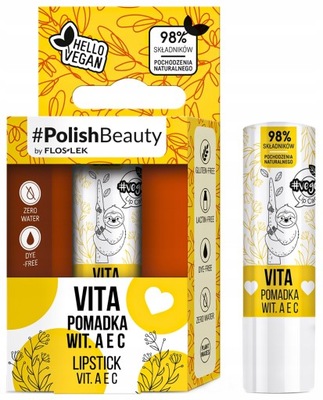 Ochronna pomadka do ust Vege Lip Care VITA Floslek