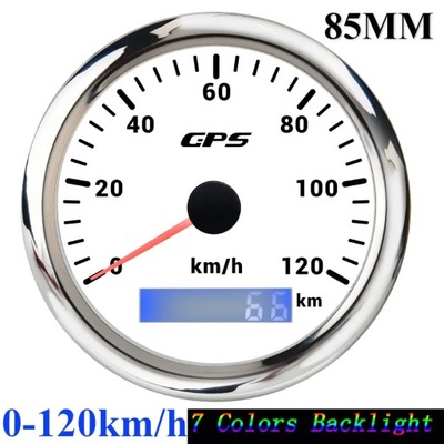 HD 85mm GPS Speedometer Odometer Gauge 0-200MPH 0-200kmh for Car Boa~80157