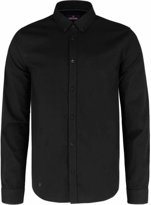 Koszula męska bawełniana K-UPLO - czarna XL