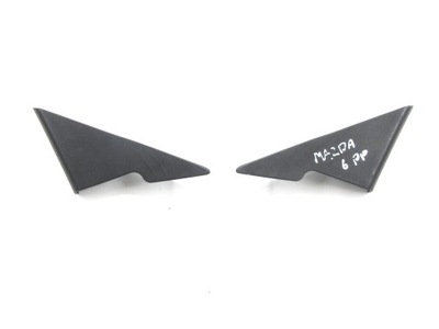 Mazda 6 i gg 02- защита заглушка треугольник зеркало фото №1