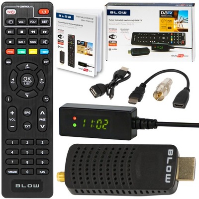 Tuner tv dekoder DVB-T2 HDMI H.265 HEVC