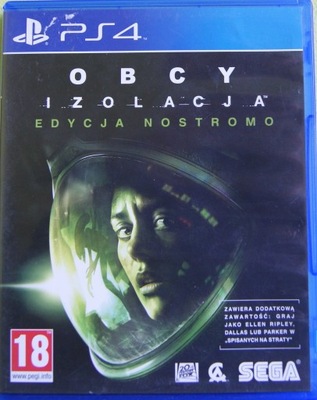 Obcy Izolacja PL Playstation 4 PS4