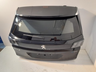 Peugeot 3008 ii lift задняя крышка багажника h13 фото №1