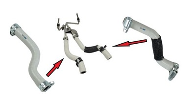 Труба датчика давления выхлопных газов renault megane espace v 1.6 dci 208743100r фото №1