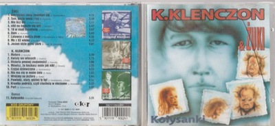 CD KRZYSZTOF KLENCZON ŻUKI - KOŁYSANKI 1997 I WYD