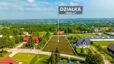 Działka, Siepraw, Siepraw (gm.), 4500 m²