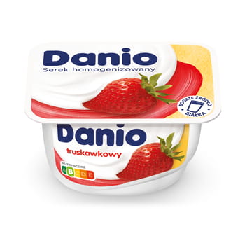 Danio serek homogenizowany truskawkowy 130g